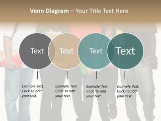Teamwork Female Break PowerPoint Template
