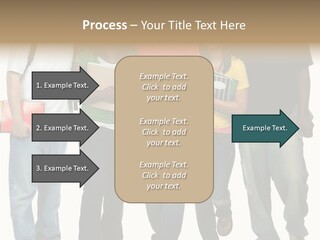 Teamwork Female Break PowerPoint Template