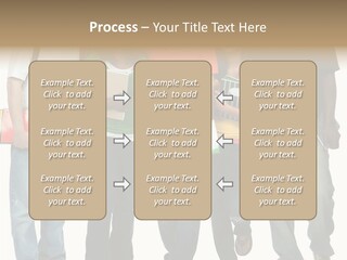 Teamwork Female Break PowerPoint Template