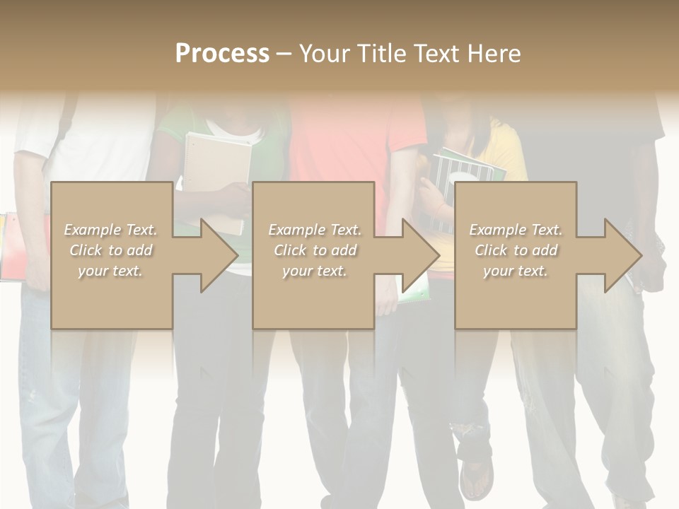 Teamwork Female Break PowerPoint Template