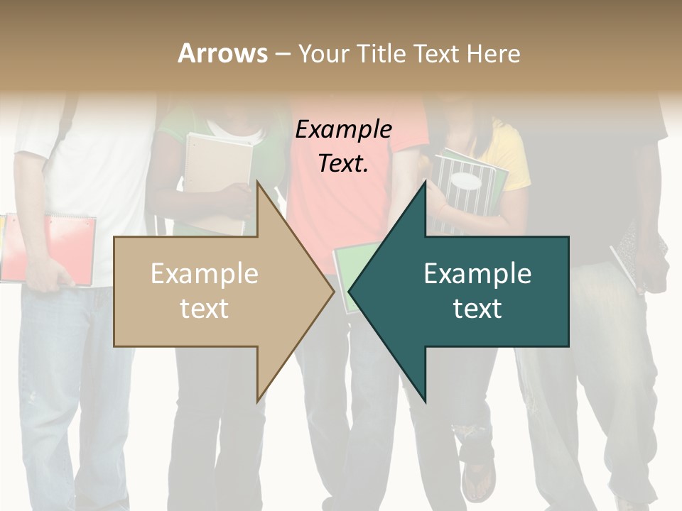 Teamwork Female Break PowerPoint Template