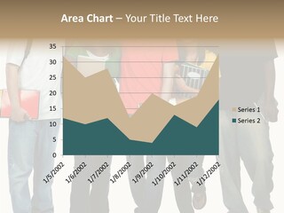 Teamwork Female Break PowerPoint Template