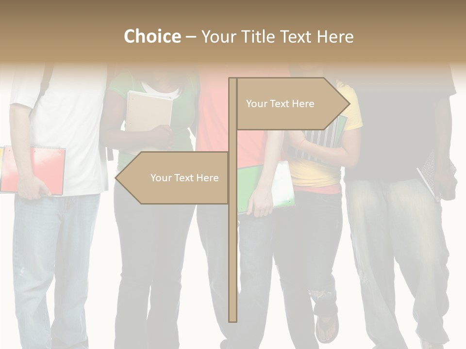 Teamwork Female Break PowerPoint Template