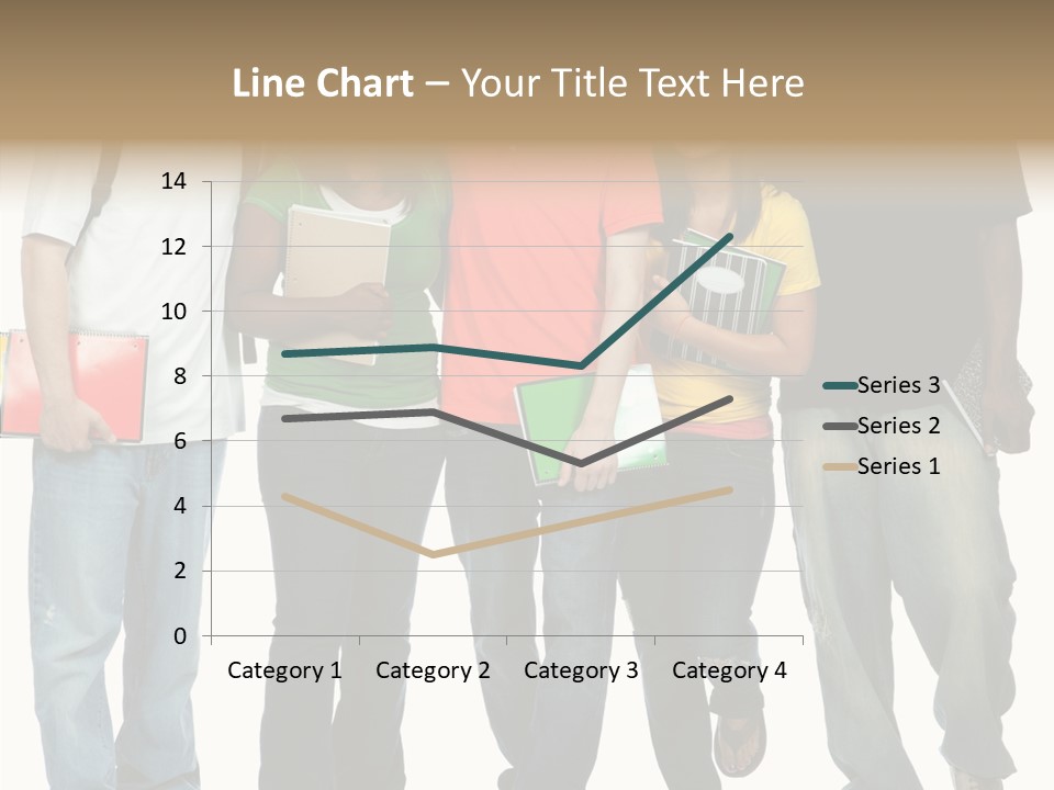 Teamwork Female Break PowerPoint Template