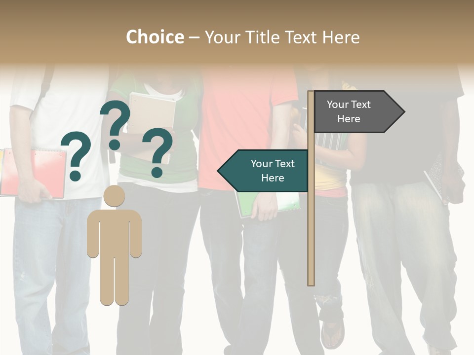 Teamwork Female Break PowerPoint Template