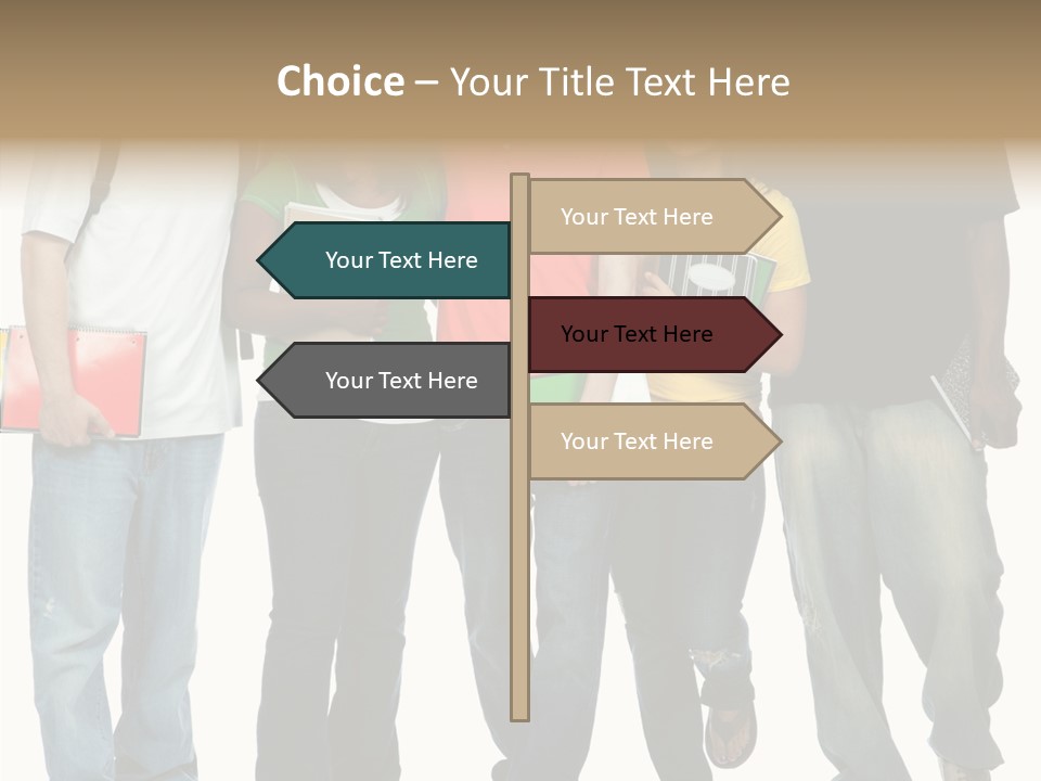 Teamwork Female Break PowerPoint Template