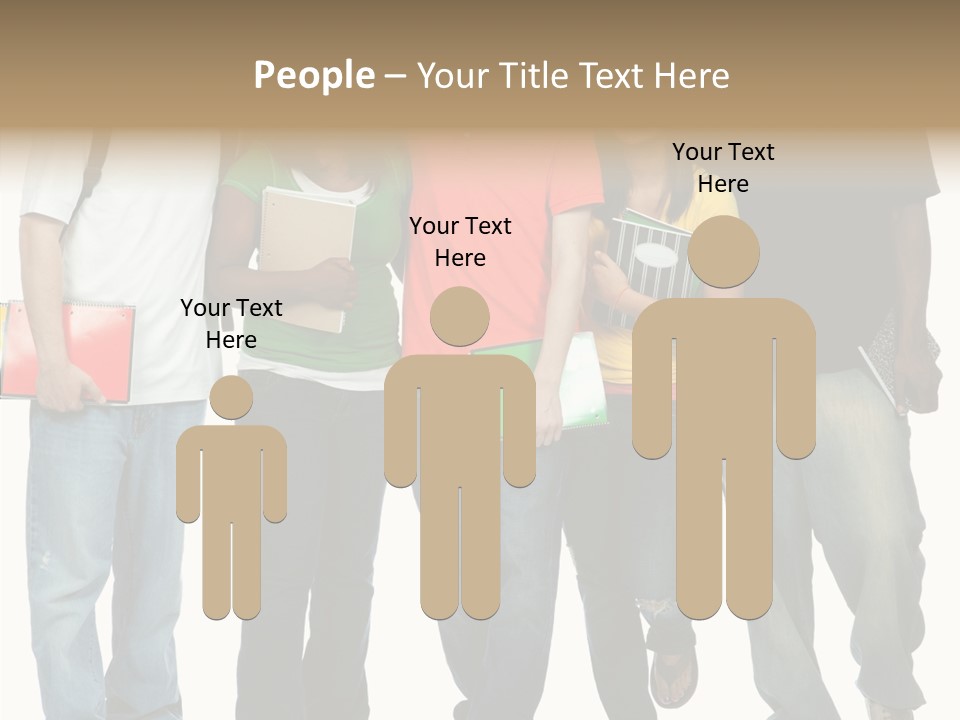 Teamwork Female Break PowerPoint Template