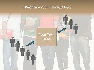 Teamwork Female Break PowerPoint Template