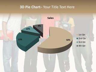 Teamwork Female Break PowerPoint Template