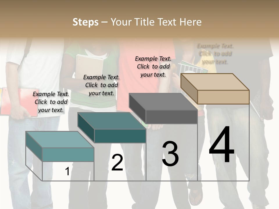 Teamwork Female Break PowerPoint Template