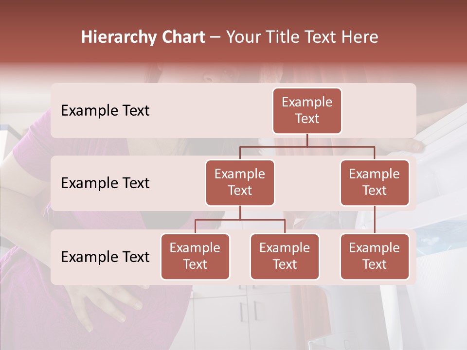A Woman Standing Next To A Refrigerator In A Kitchen PowerPoint Template