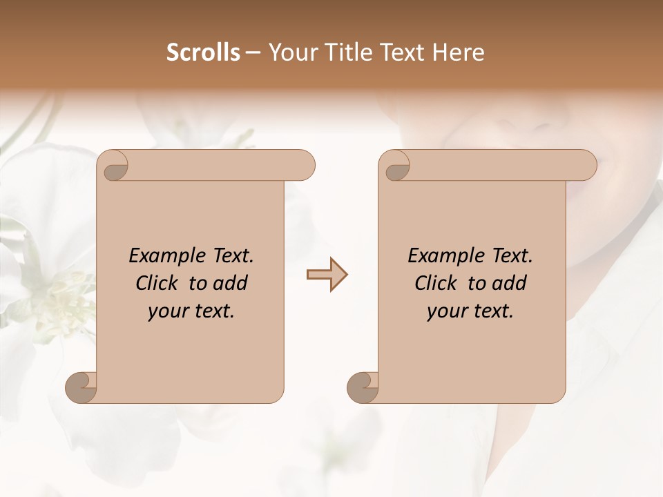 Wed Greeting Beginning PowerPoint Template