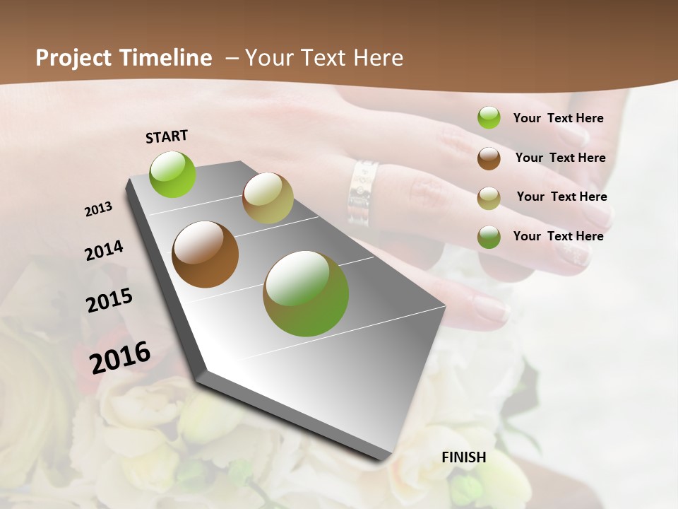 Wed Greeting Beginning PowerPoint Template