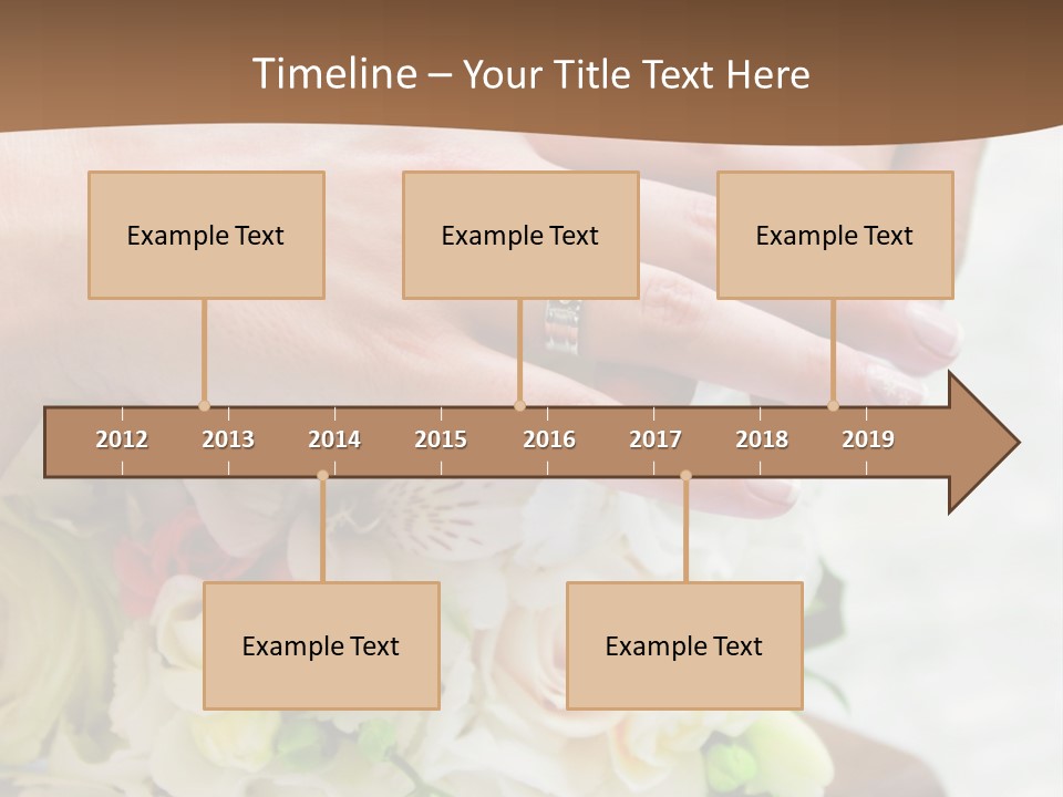 Wed Greeting Beginning PowerPoint Template