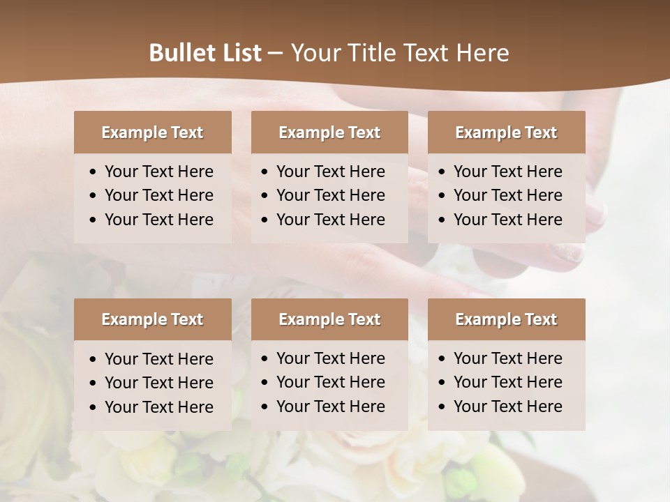 Wed Greeting Beginning PowerPoint Template