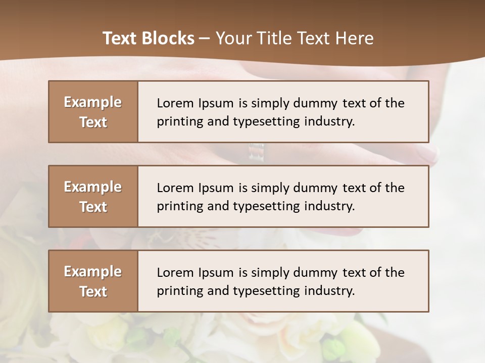 Wed Greeting Beginning PowerPoint Template