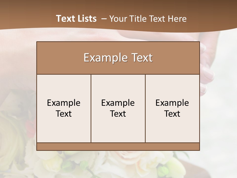Wed Greeting Beginning PowerPoint Template
