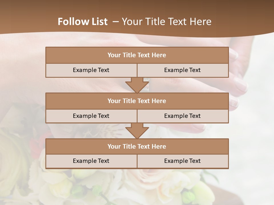 Wed Greeting Beginning PowerPoint Template