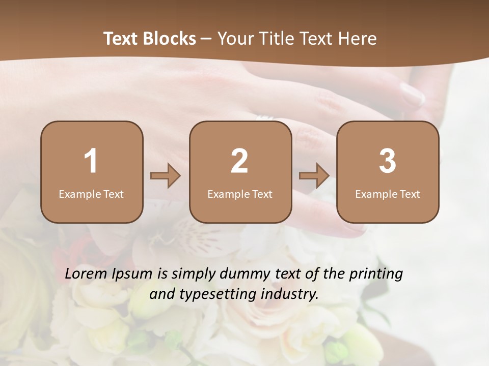 Wed Greeting Beginning PowerPoint Template