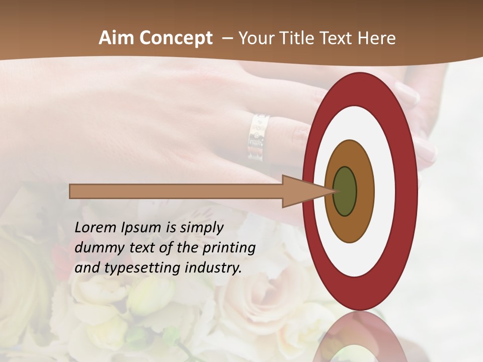 Wed Greeting Beginning PowerPoint Template