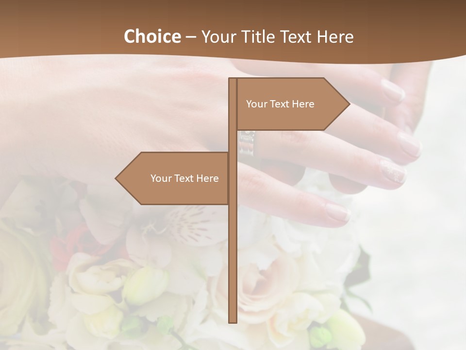 Wed Greeting Beginning PowerPoint Template