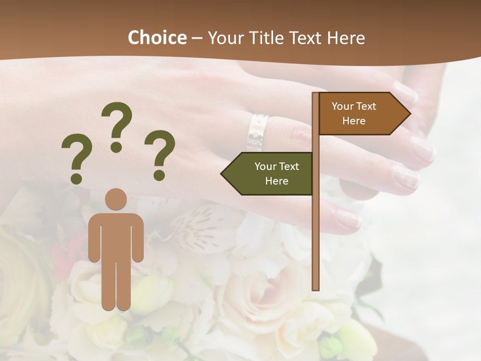 Wed Greeting Beginning PowerPoint Template