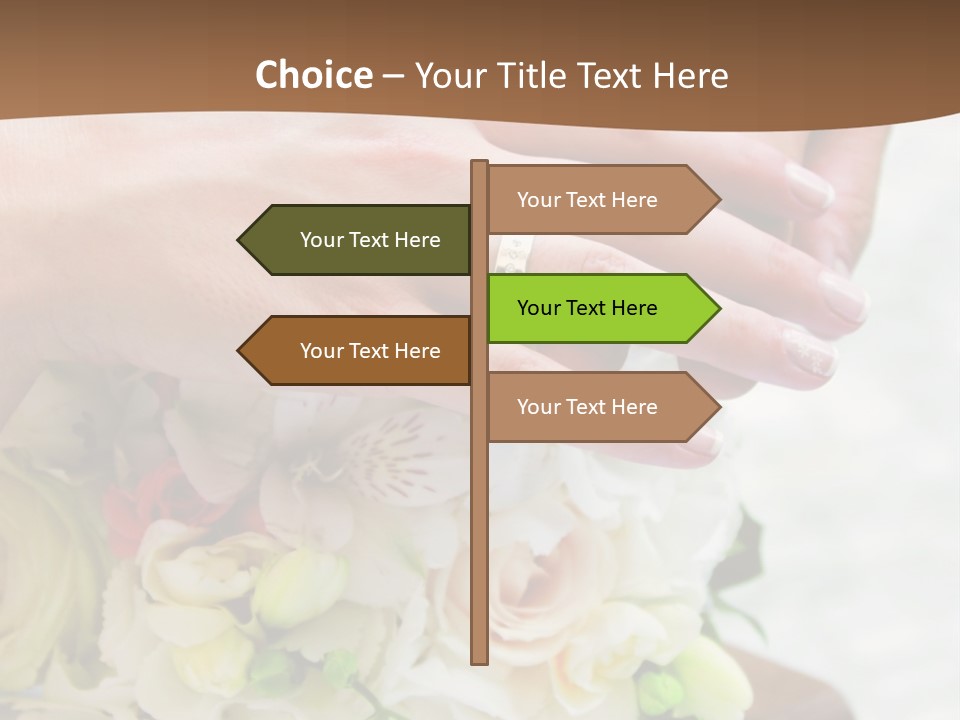 Wed Greeting Beginning PowerPoint Template