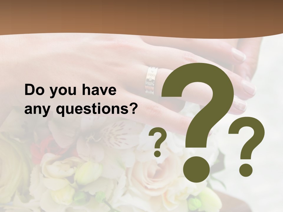 Wed Greeting Beginning PowerPoint Template