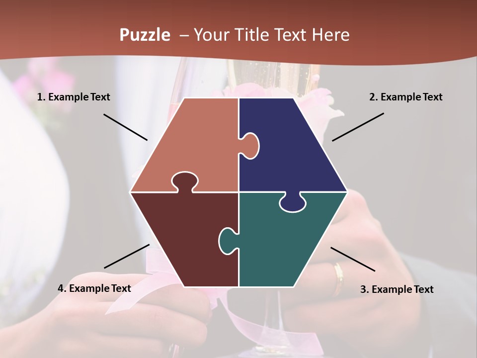 Glasses Details Groom PowerPoint Template