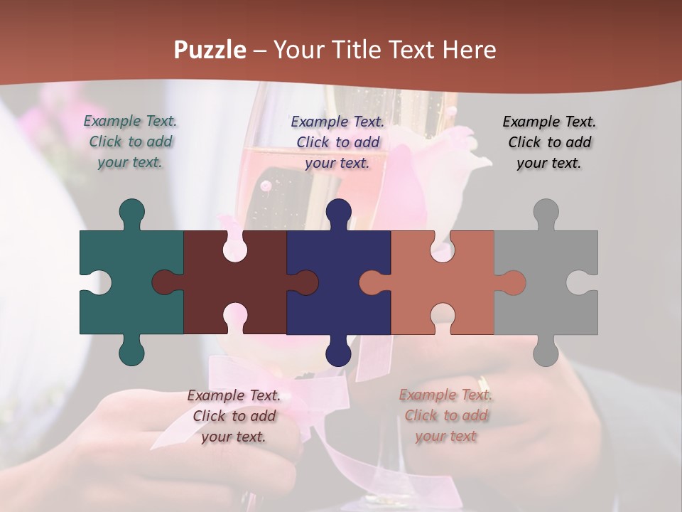 Glasses Details Groom PowerPoint Template