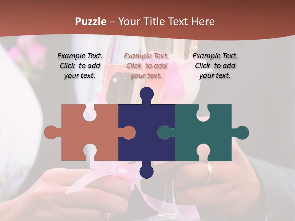 Glasses Details Groom PowerPoint Template