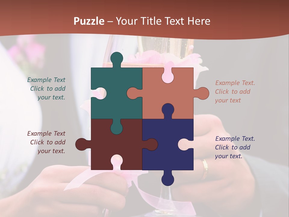 Glasses Details Groom PowerPoint Template