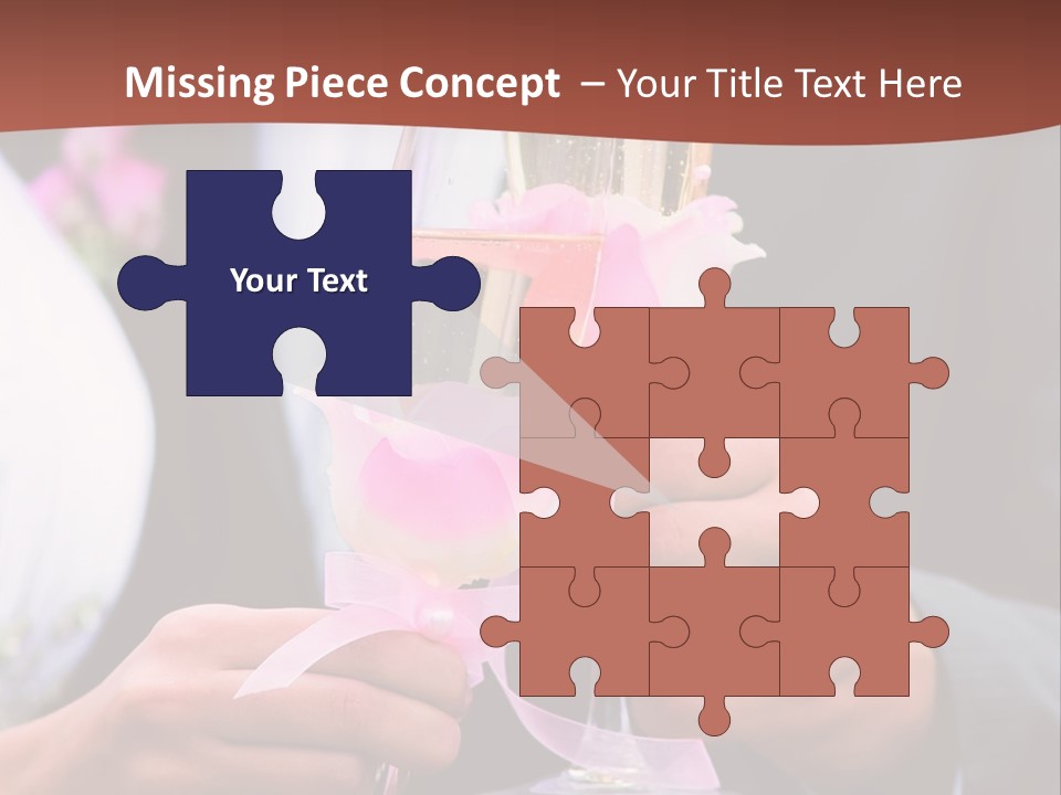 Glasses Details Groom PowerPoint Template