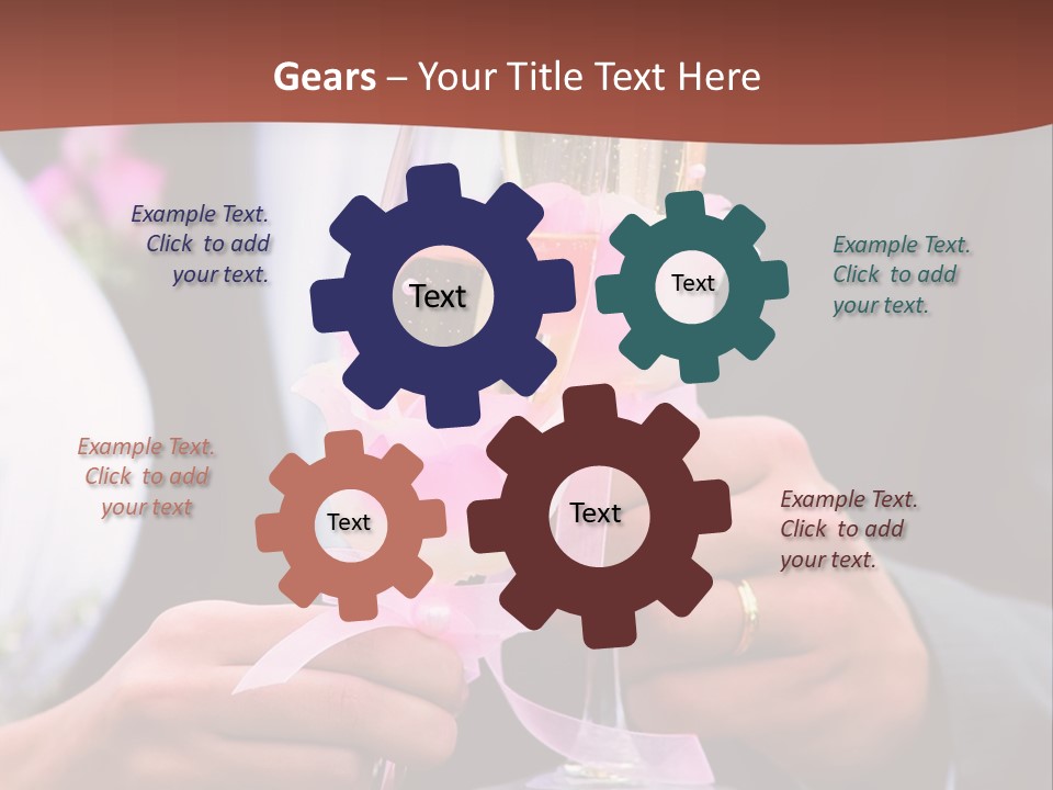 Glasses Details Groom PowerPoint Template