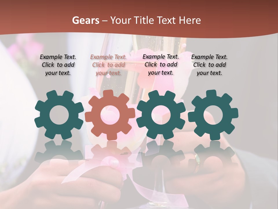 Glasses Details Groom PowerPoint Template