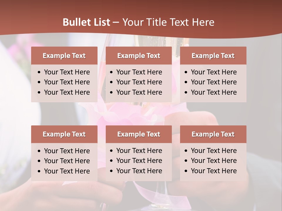 Glasses Details Groom PowerPoint Template