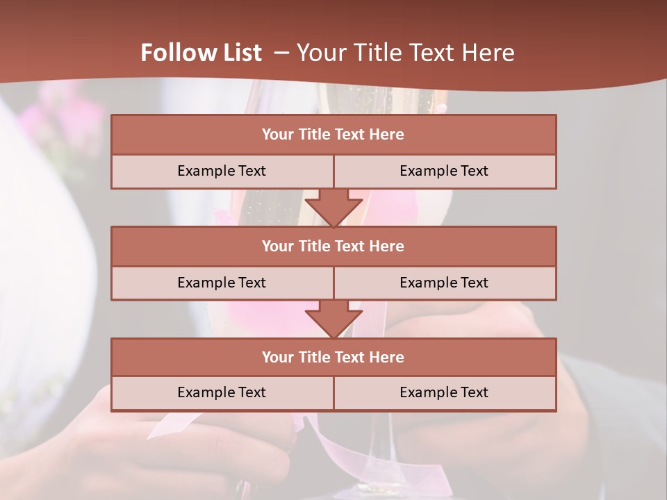 Glasses Details Groom PowerPoint Template