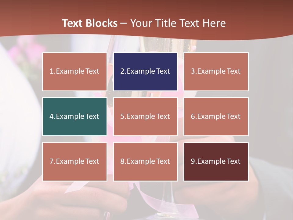 Glasses Details Groom PowerPoint Template