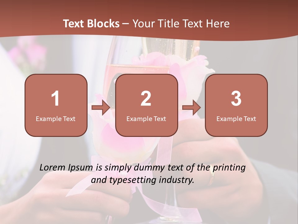 Glasses Details Groom PowerPoint Template