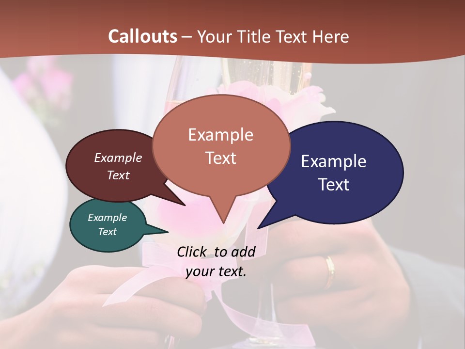 Glasses Details Groom PowerPoint Template