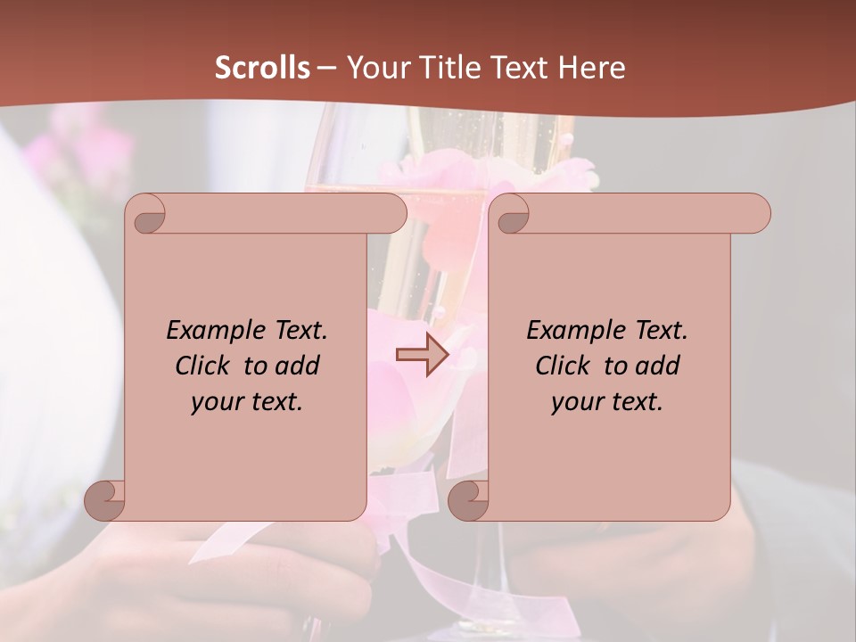Glasses Details Groom PowerPoint Template