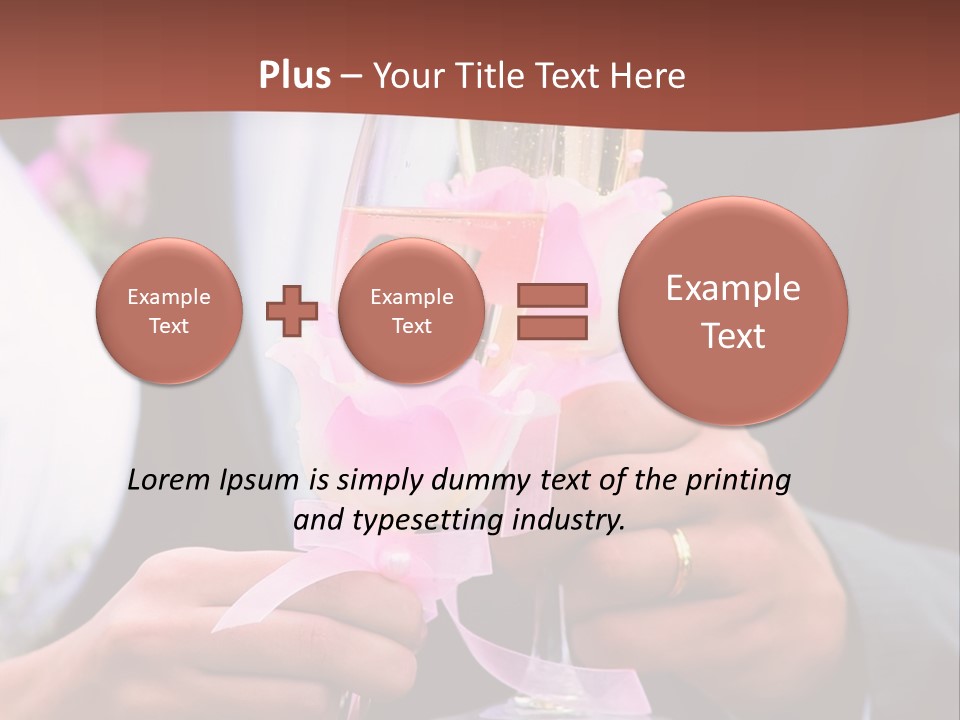 Glasses Details Groom PowerPoint Template