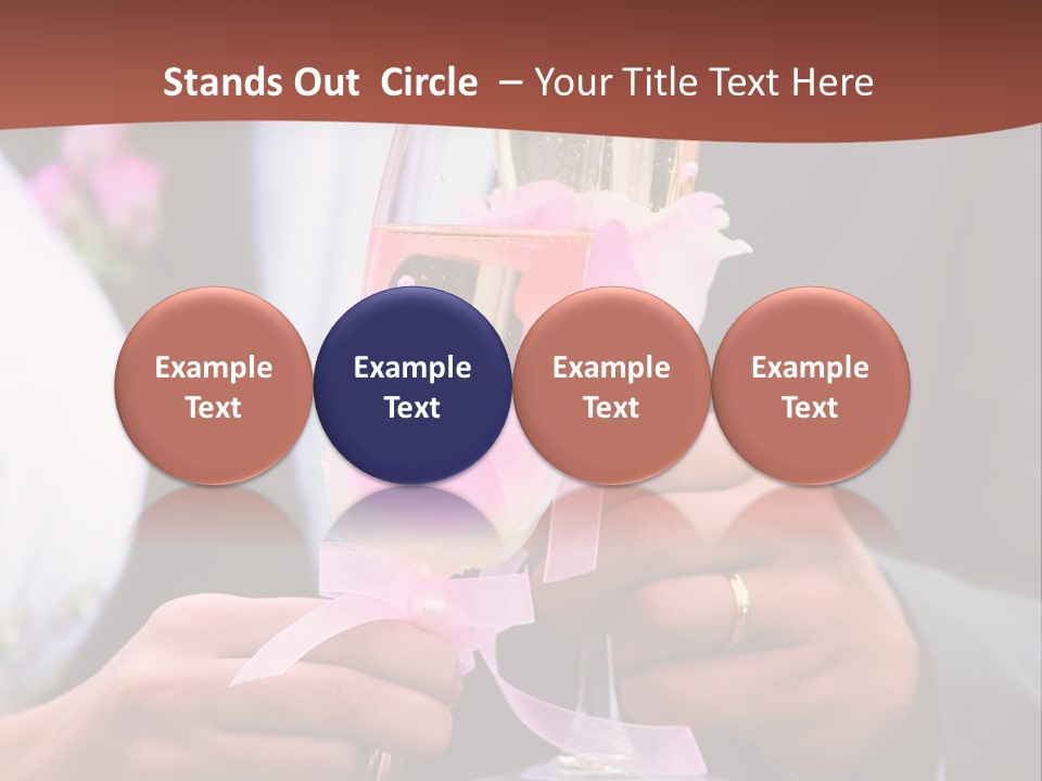 Glasses Details Groom PowerPoint Template