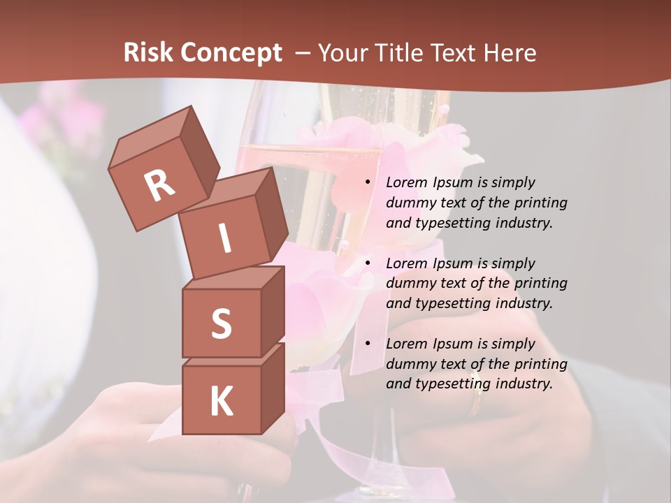 Glasses Details Groom PowerPoint Template