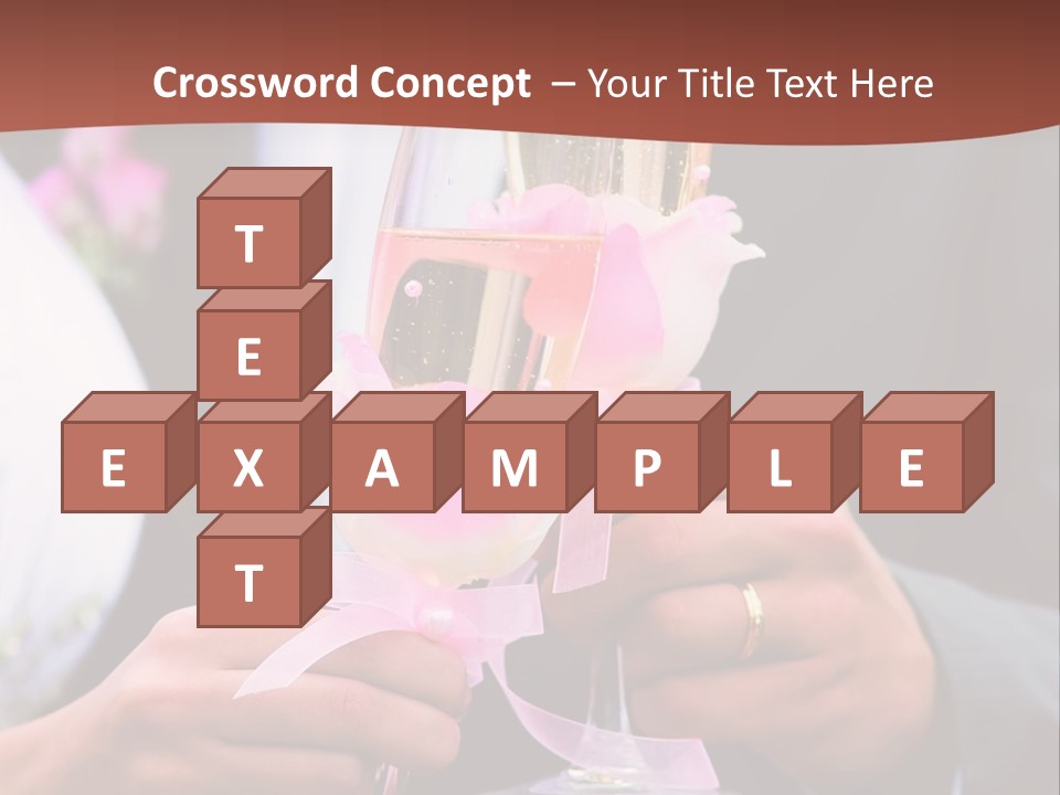 Glasses Details Groom PowerPoint Template