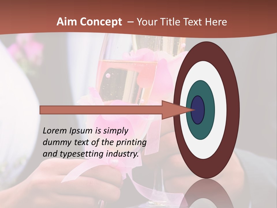 Glasses Details Groom PowerPoint Template