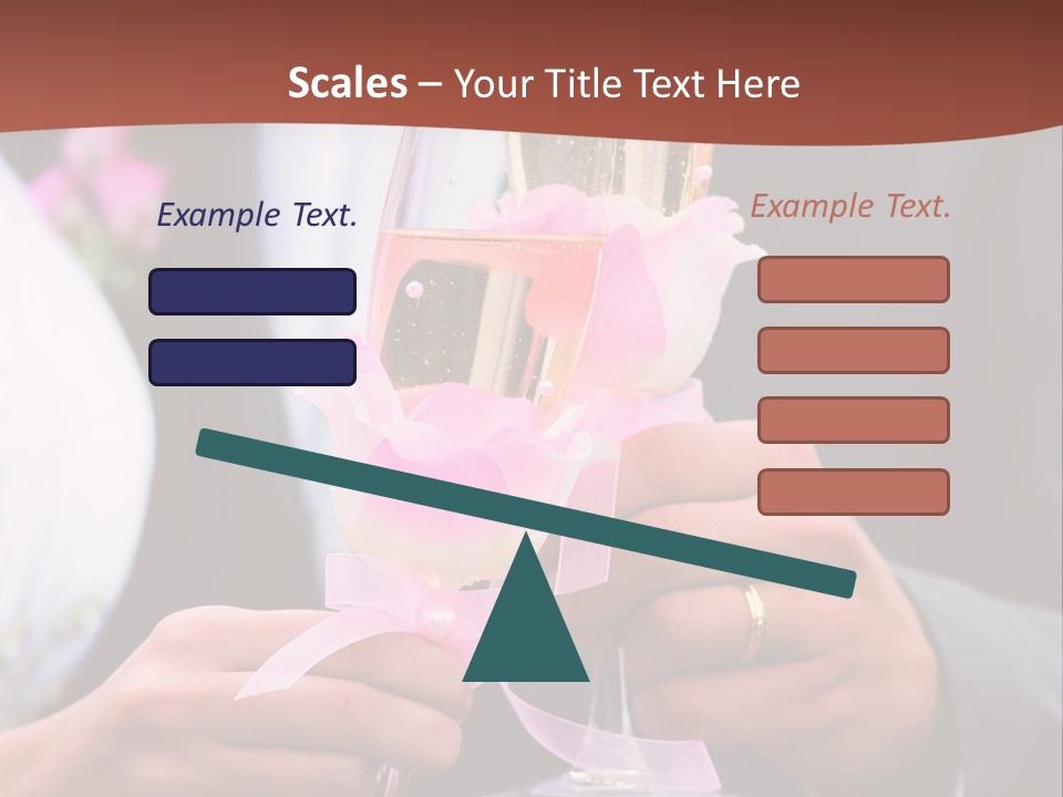 Glasses Details Groom PowerPoint Template