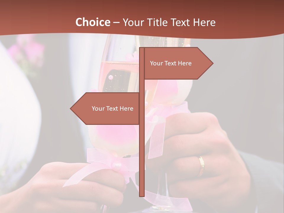 Glasses Details Groom PowerPoint Template