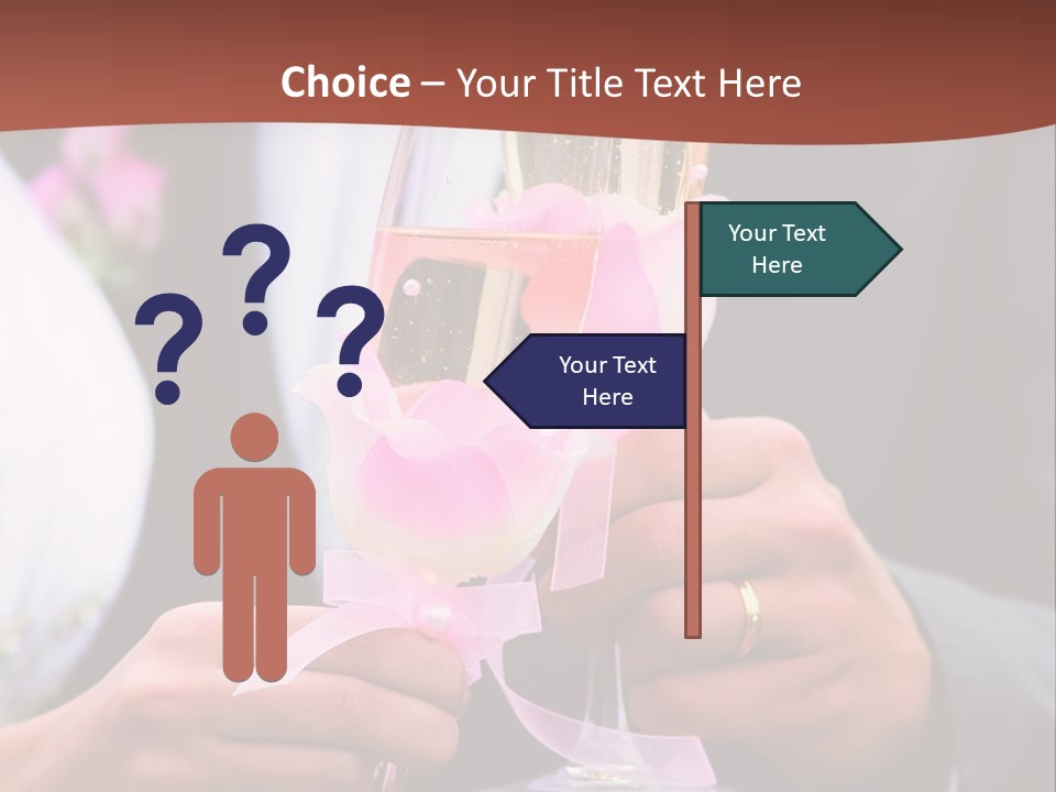 Glasses Details Groom PowerPoint Template