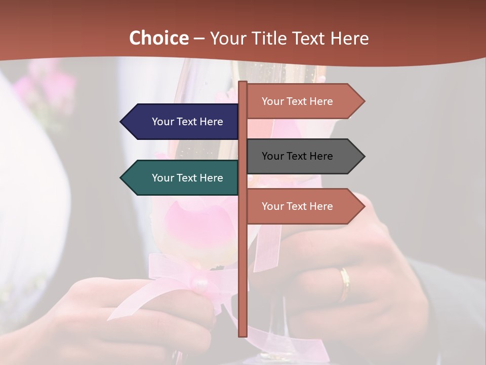 Glasses Details Groom PowerPoint Template